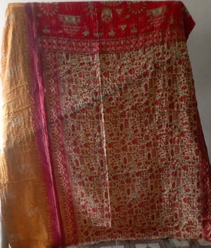 Vintage kantha quilt - vintage,