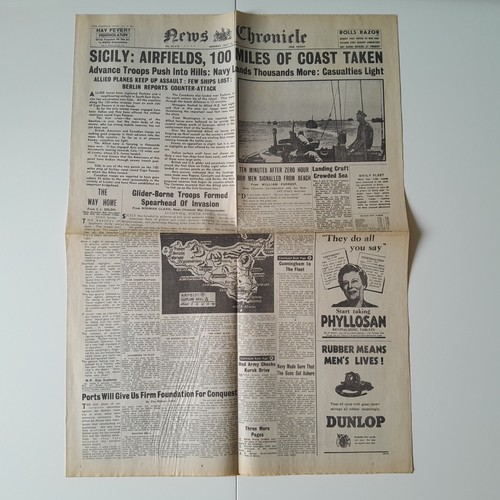 News chronicle july - chronicle, 1943