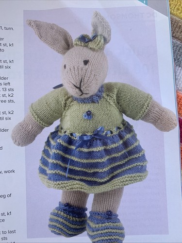 Knitting pattern bunny - pattern,