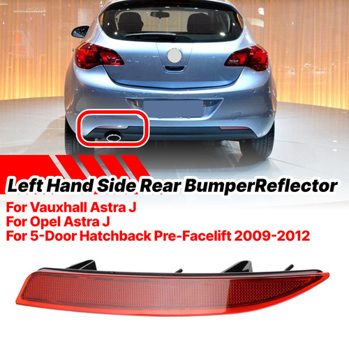 Rear left bumper brake light - rear,