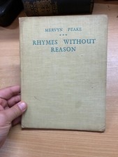 1944 MERVYN PEAKE "RHYMES WITHOUT REASON" ILLUSTRATED THIN HARDACK BOOK (LL)
