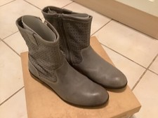 Camel Active Ladies Goat Nubuk Ankle Boot in Grey.  Size 7