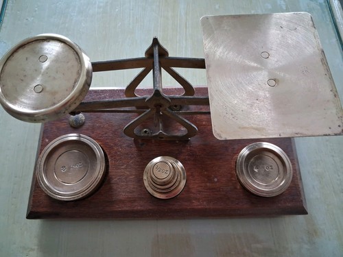 Vintage mini balance scales - vintage,