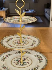 Coalport Ming Rose 3 Tier Cake