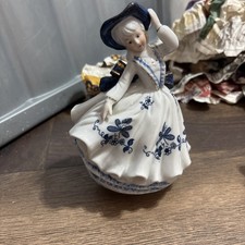 Vintage Porcelain Music Box