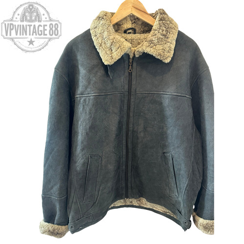 Vintage aviator bomber - vintage,