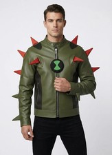 Ben 10 Style Green Leather