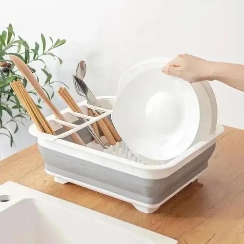 Foldable dish drying rack - foldable,