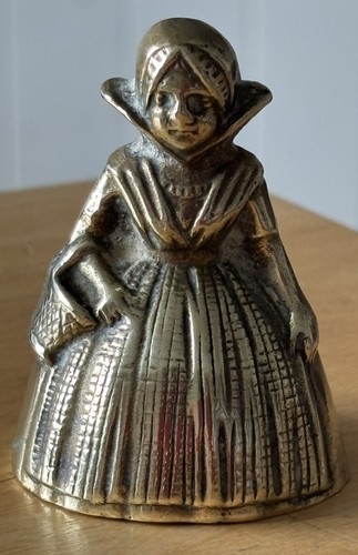 Vintage brass lady service - vintage,