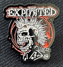 EXPLOITED  Metal Enamel Pin