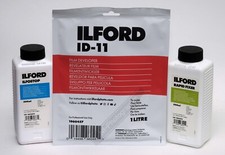 Ilford ID11 Rapid Fixer, Stop Bath Black & White Film Developing Kit TRACKED 48