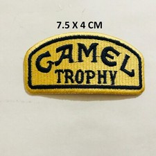 Camel Trophy Rally Race Sports Iron Sew On Patch Racing Jacket Jeans Leather