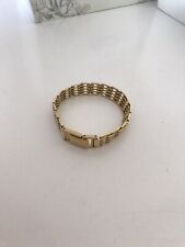 Gold Plated 5 Bar Gate Bracelet