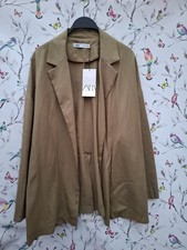 ZARA Green Open Loose Fit