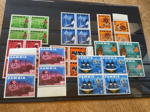 Zambia mint never - , hinged