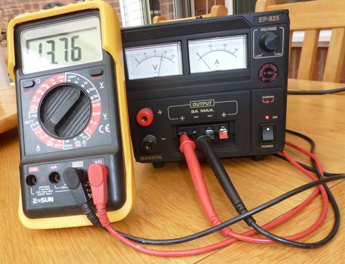 Regulated power supply hardly - regulated,