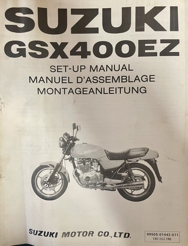Genuine factory suzuki gsx400 - factory,