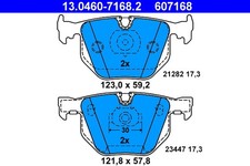 REAR BRAKE PAD SET DISC BRAKE