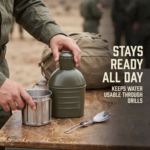 Military canteen 8l - military,