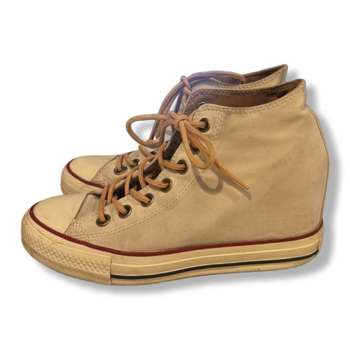 Converse sneaker wedge heels - converse,