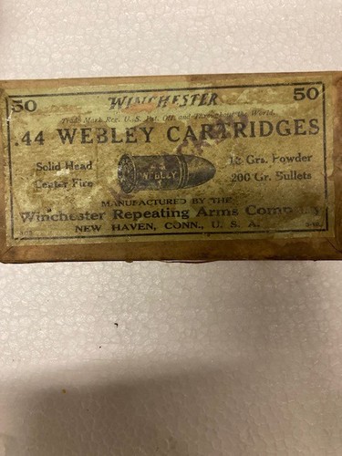 Vintage winchester webley - vintage, 44