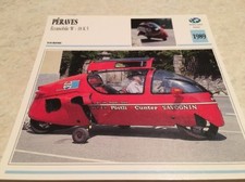 Motorcycle Card Ecomobile Peraves W-18K5 1989 Collection Atlas Bike Switzerland