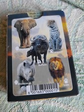The Big 5 Series ELEPHANT Playing Cards South Africa Vgc