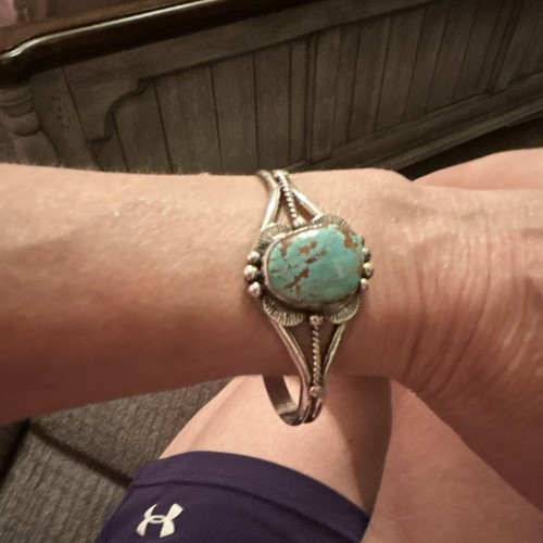 Turquoise silver native - silver,