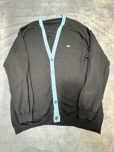 Lacoste cardigan mens black - mens, xl