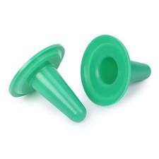 1 Pair Green Plastic Inflation