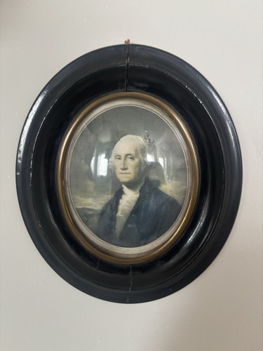 Antique portrait miniature - portrait, of