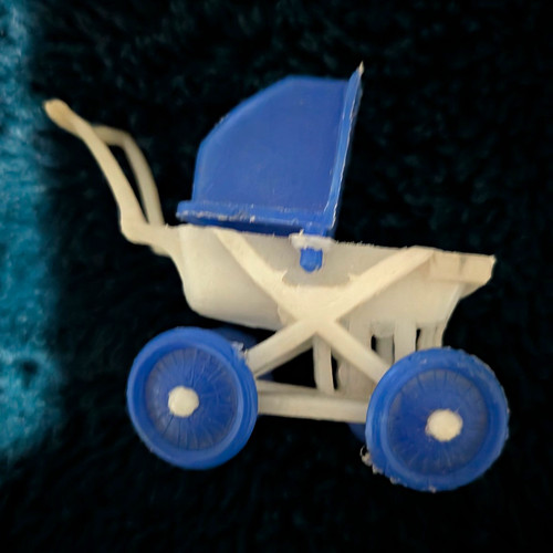 Vintage doll pram - vintage,