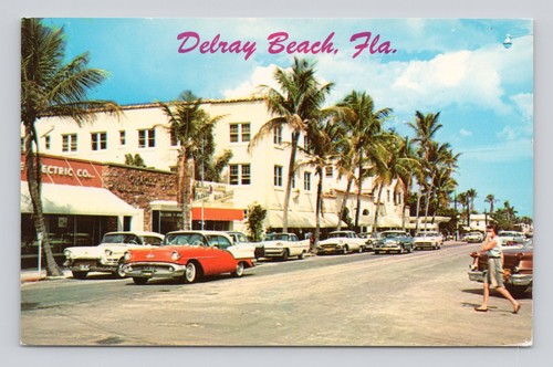 Postcard delray beach - delray, florida