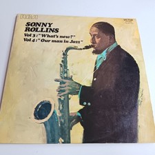 Sonny Rollins / What's New? / Our Man In Jazz / 1973 DOUBLE LP / £5 FLAT POST