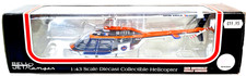 Fleer Collectibles Bell Jet Ranger New York Met Helicopter Limited Edition Model