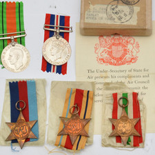 WWII RAF 5 Medal Group –