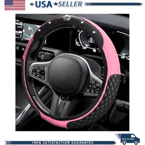 Soft leather steering wheel - steering,