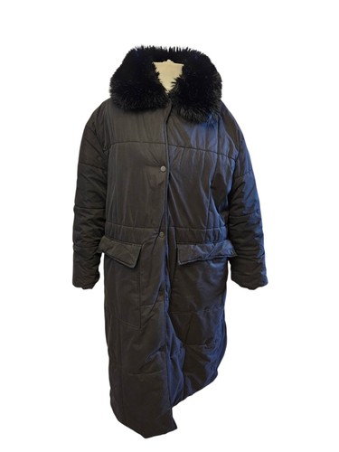 George black parka coat size - george,