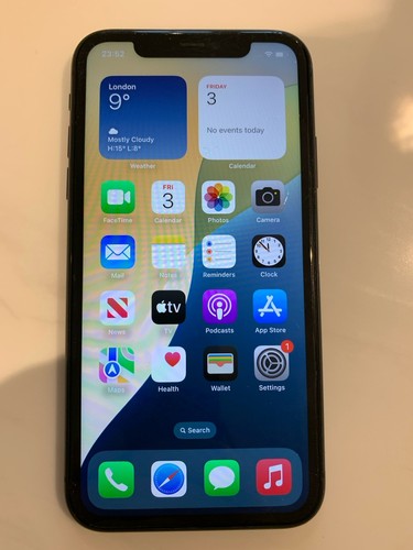 Apple iphone 64gb black - iphone,