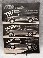 1980 Triumph TR7 MGB Spitfire