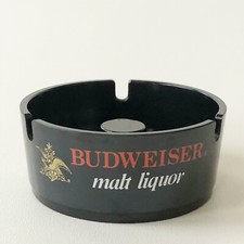 Vintage Budweiser Malt Liquor Ashtray American Ornapress Corporation Switzerland