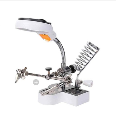 Magnifier desk lamp desktop - desk,
