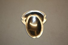 CLASSIC MINI DOOR ESCUTCHEONS (SCOOPS) STAINLESS (PAIR)