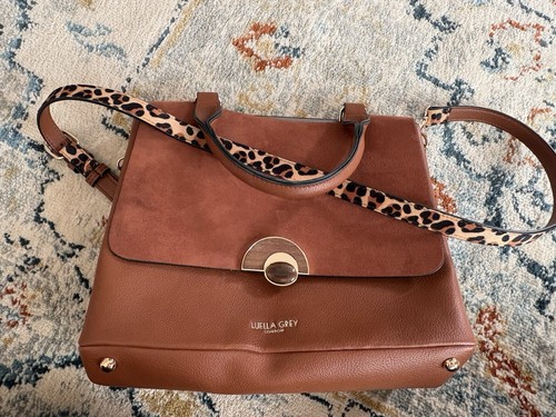Luella grey tan leopard print - grey,