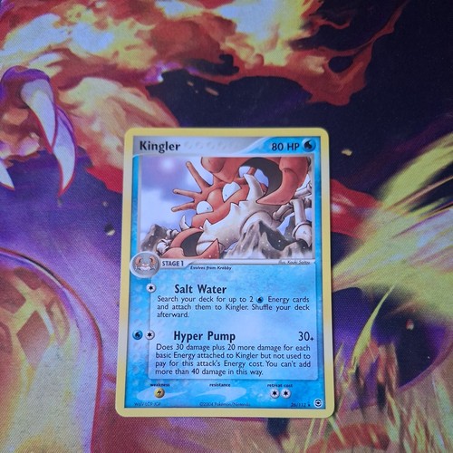 Kingler 112 rare firered - kingler, &