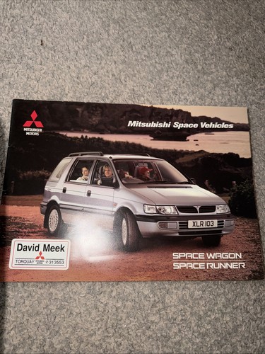 Car brochure mitsubishi space - car,