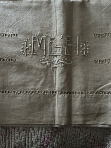 Vintage french embroidered - french,