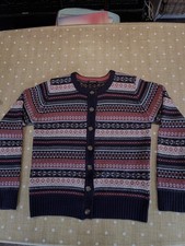 Fairisle ladies cardigan size