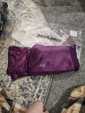 Girls Purple Velour Juicy