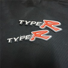 2x Gray Matte Silver TYPE-R 3D